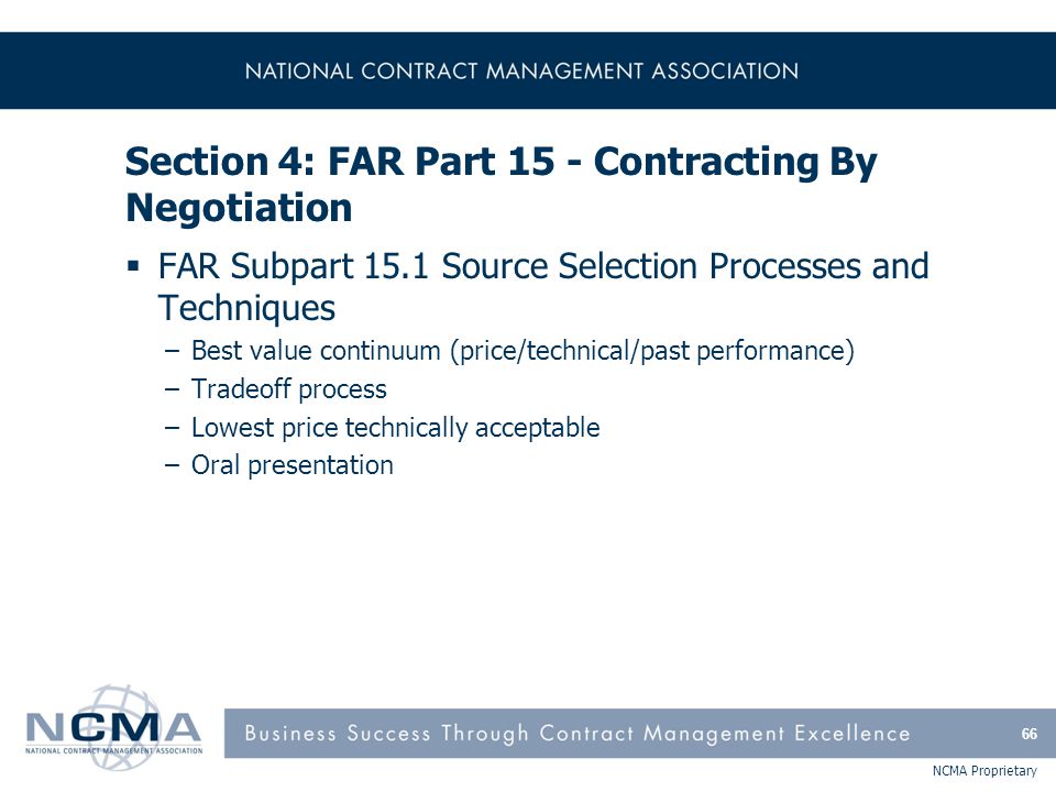 Section 1 FAR Parts 1 9 Federal Acquisition Regulations System 2